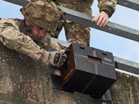 Chemring Energetics UK’s PE8 in tactical pack on exercise